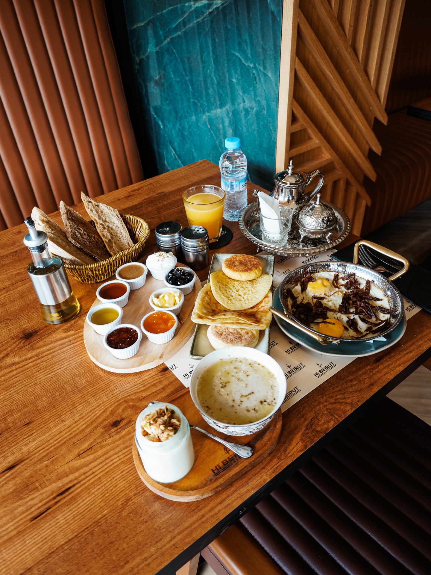 Petit-déjeuner libanais