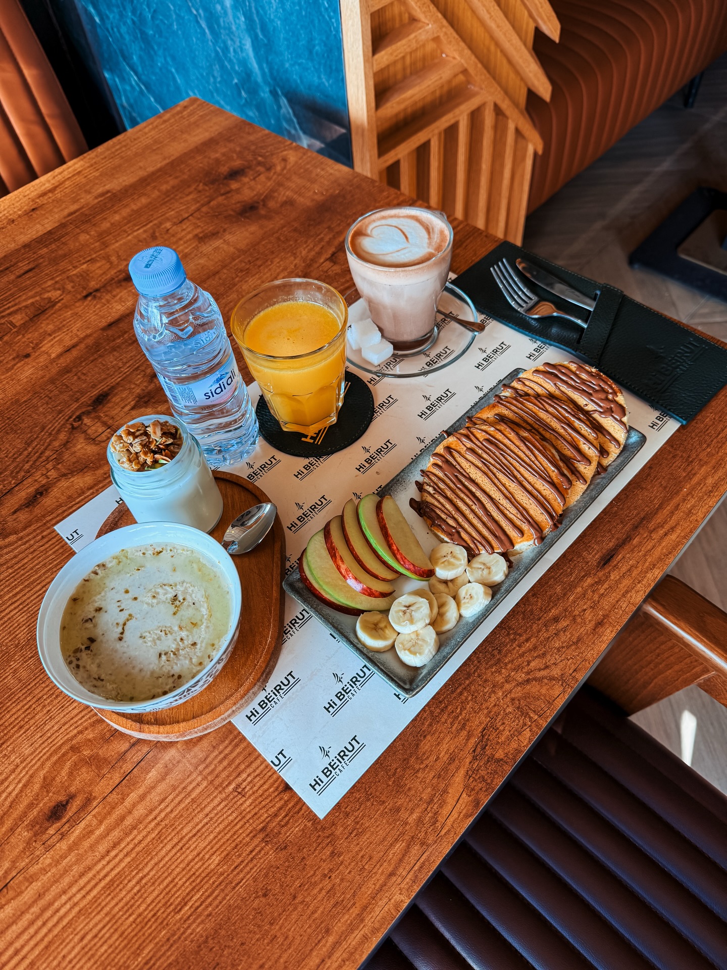 Pancakes aux fruits