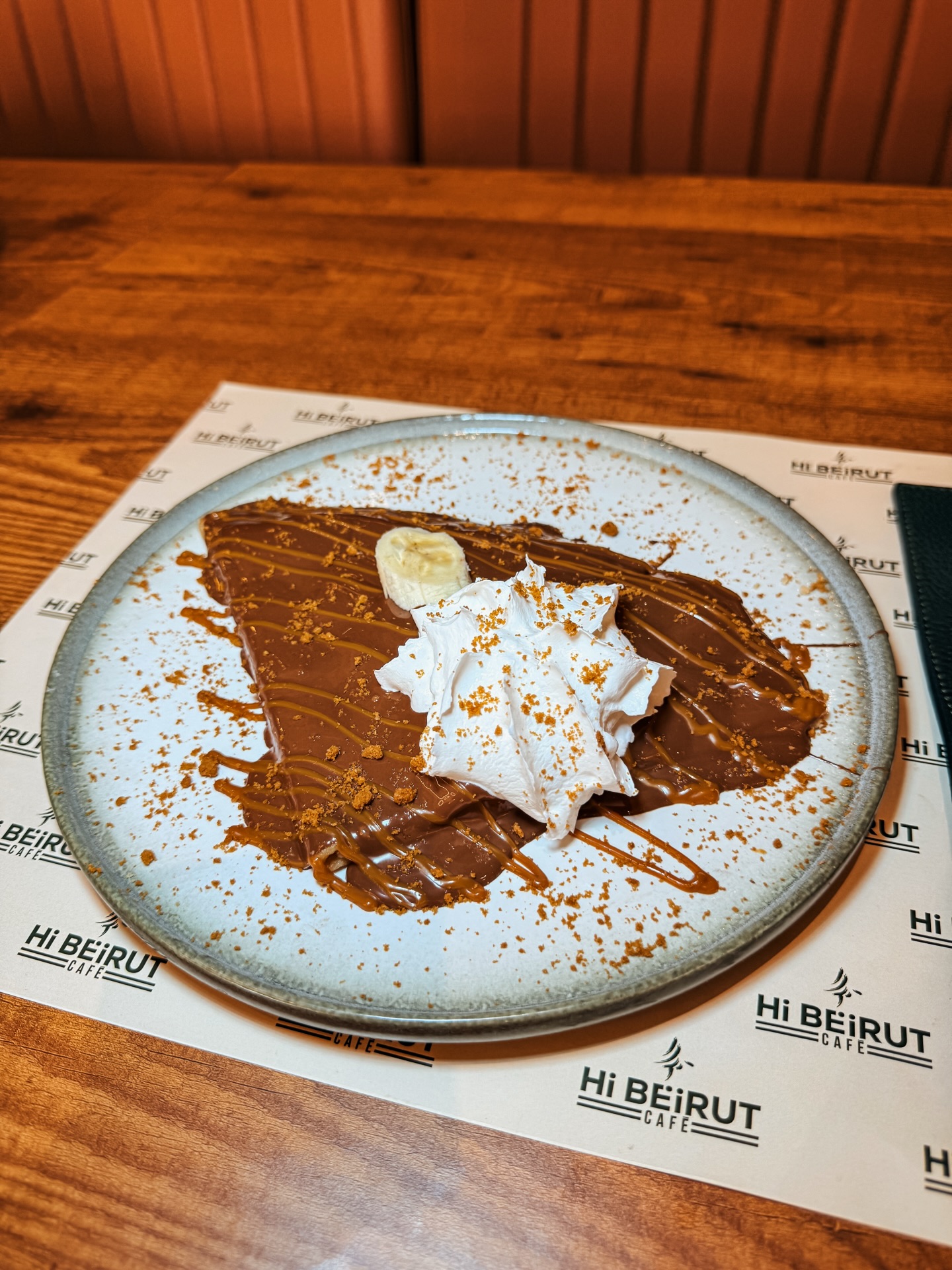 Crêpe chocolat chantilly